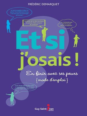 cover image of Et si j'osais